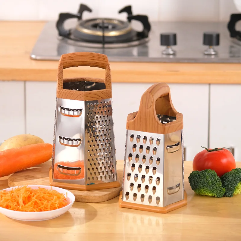 6 Sided Vegetable Grater Kitchen Tool Multi Function Potato Slicer Fruit Shredder for Home Use