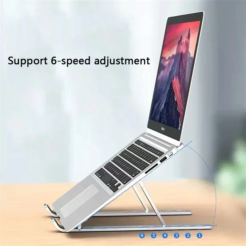 

Laptop Stand Notebook Holder For MacBook Air M2 M1 Mac Book Pro 11 12.9 13 14 16 15.6 iPad Mini 9th Acer Tablet Desk Accessories