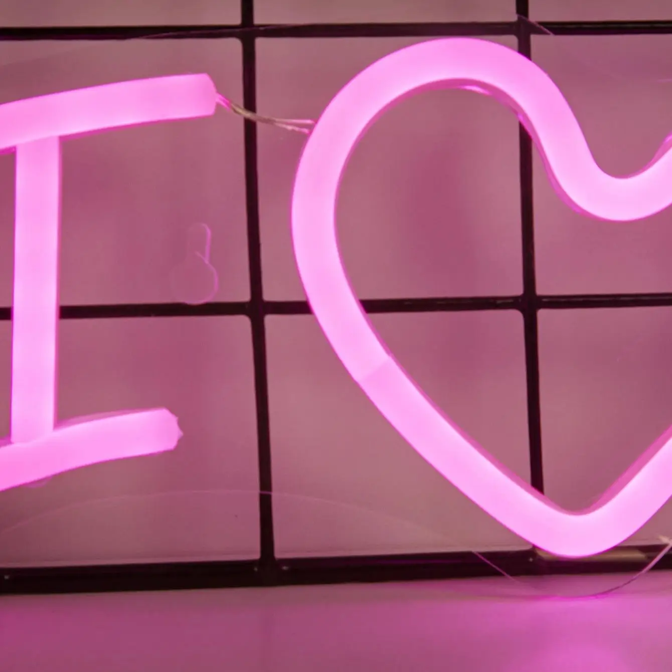 تشي باي LED النيون أنا أحبك USB بالطاقة النيون علامات ضوء الليل ثلاثية الأبعاد جدار الفن غرفة نوم غرفة المعيشة مصباح ديكور علامات