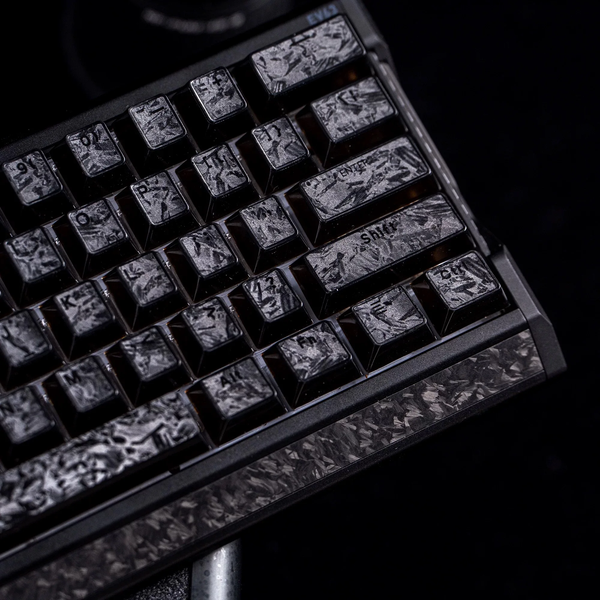 True carbon fiber keycaps, mechanical keyboard accessories, high-end and fashionable, superior quality