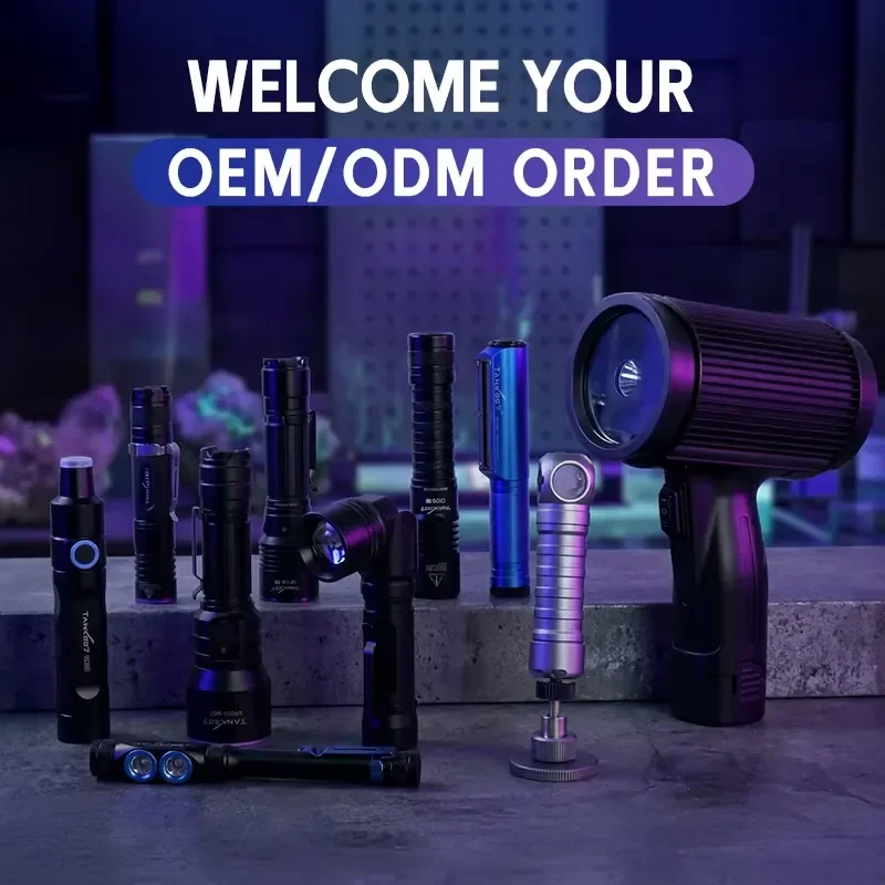 TANK007 AA02 Gemstone Treasures Searching 365nm UV Flashlight Aluminum Industrial UV Fluorescent Detection Torch