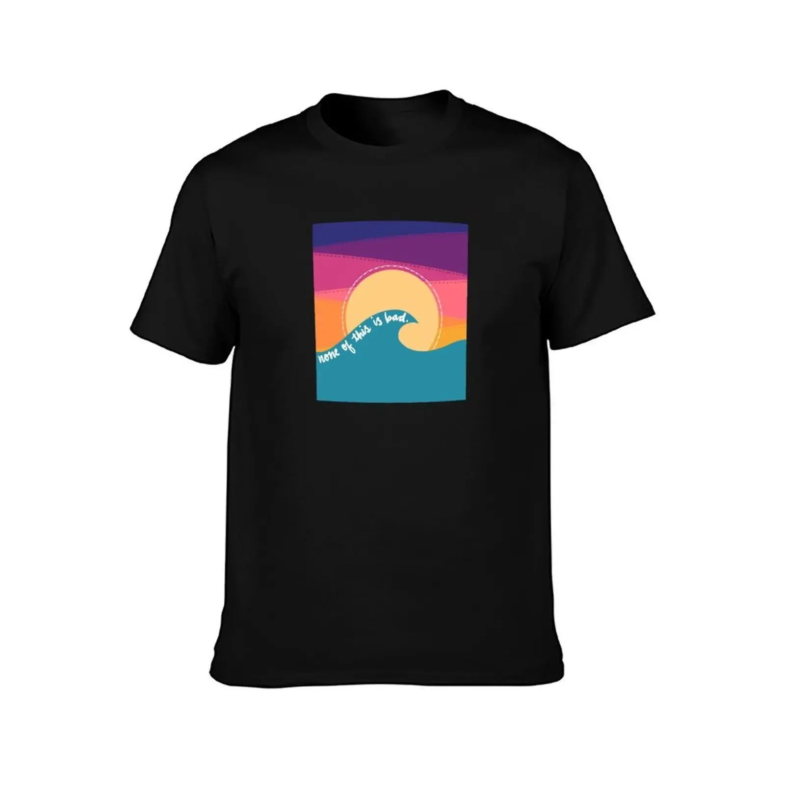 Wave T-Shirt summer 2025 blanks designer shirts men t shirts high quality