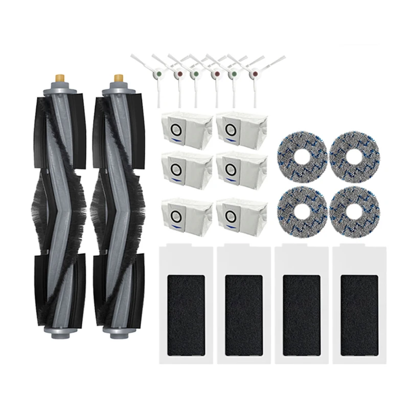 Filtre Hepa, brosse latérale principale, serpillière, sac à poussière, pour aspirateur ECOVACS Deebot T20 PRO/ MAX T20 Pro /Max Plus, nouveauté