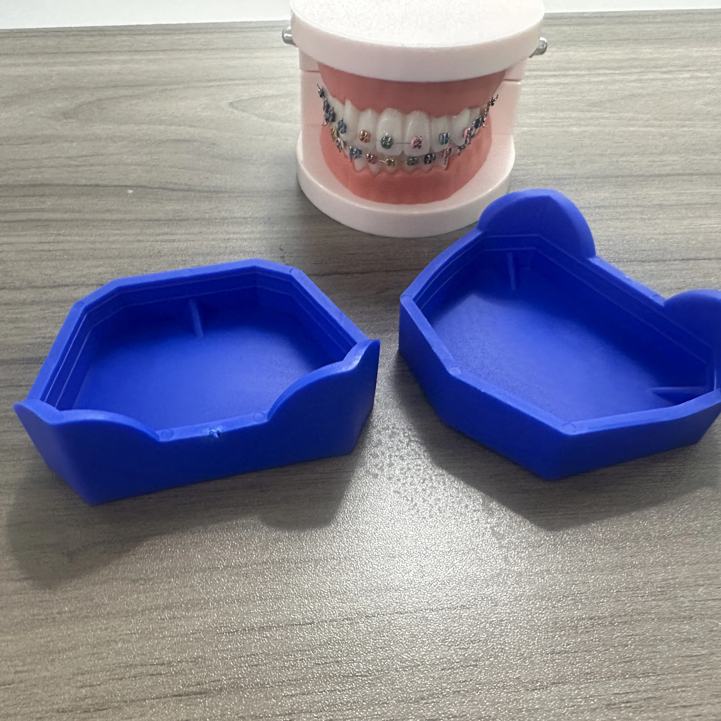 

6 шт./пакет, стоматологический пластиковый поднос, базовый набор, стоматологическая лаборатория, бывший базовый комплект, стоматологическая форма, гипсовая основа, большая, средняя, маленькая