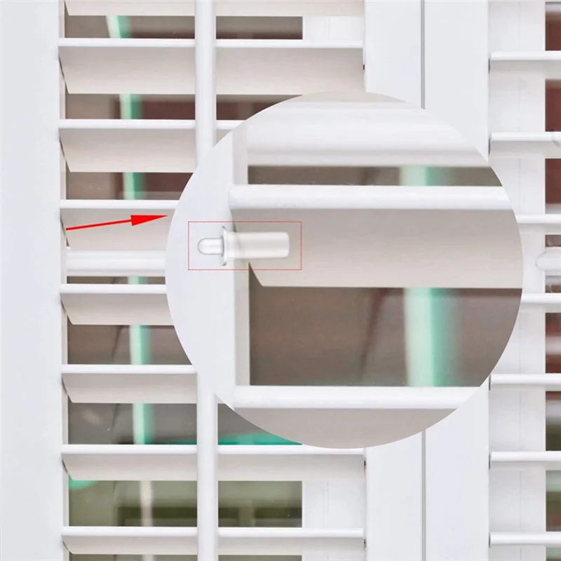 Plastic Shutter Pin 40Pcs Shutter Repair Pin Set Spring Loaded Repair Pin Replacement Parts Shutter Pin Tools Louvers