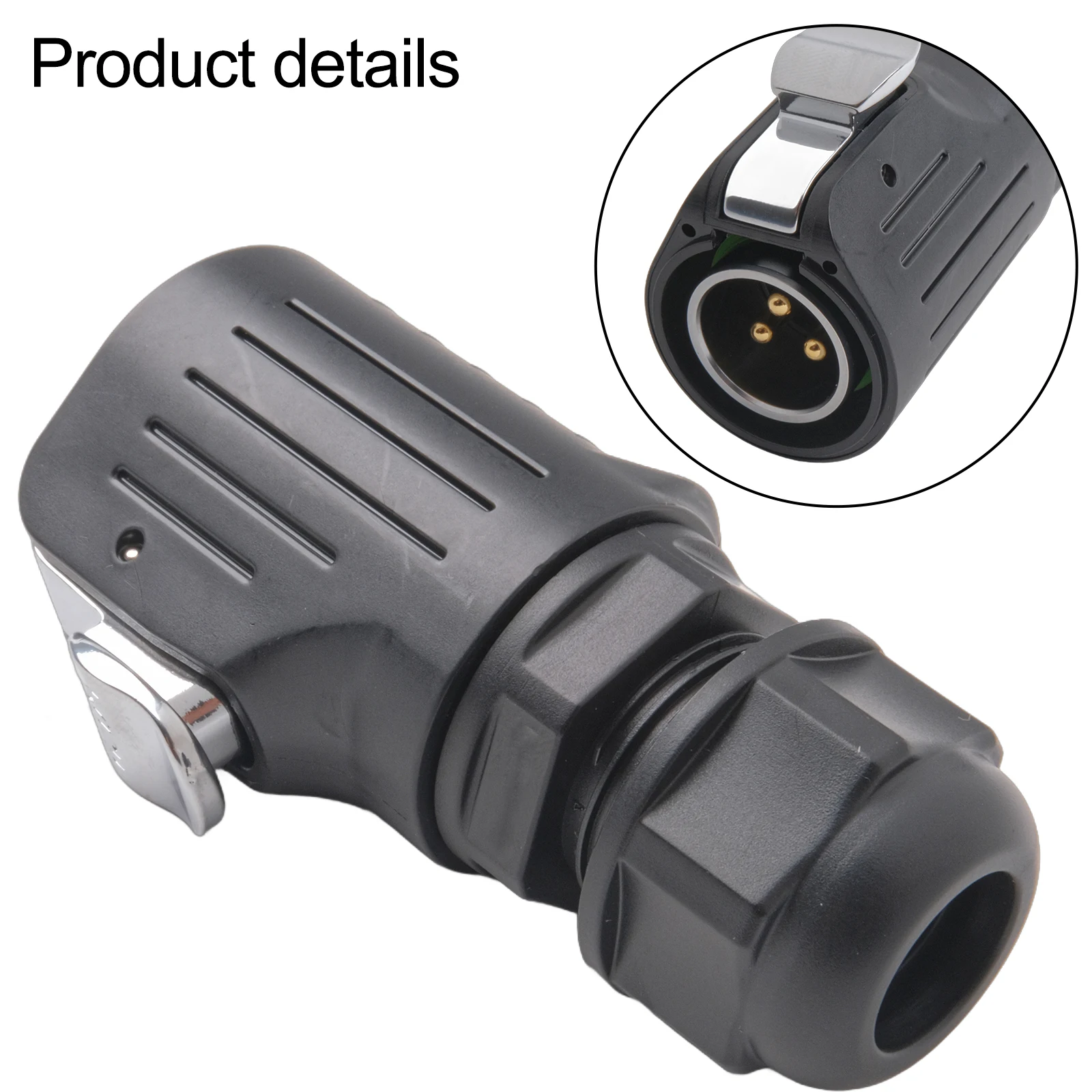 Touch Button Insertion/Removal Industrial Waterproof Connector Set Male and Female Socket for Various Applications