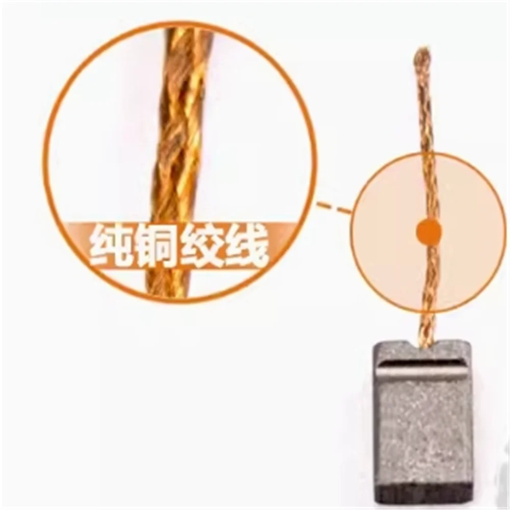 Blood dialysis machine motor copper carbon brush flow pump degassing pump motor 5*8*12mm electric brush copper carbon brush