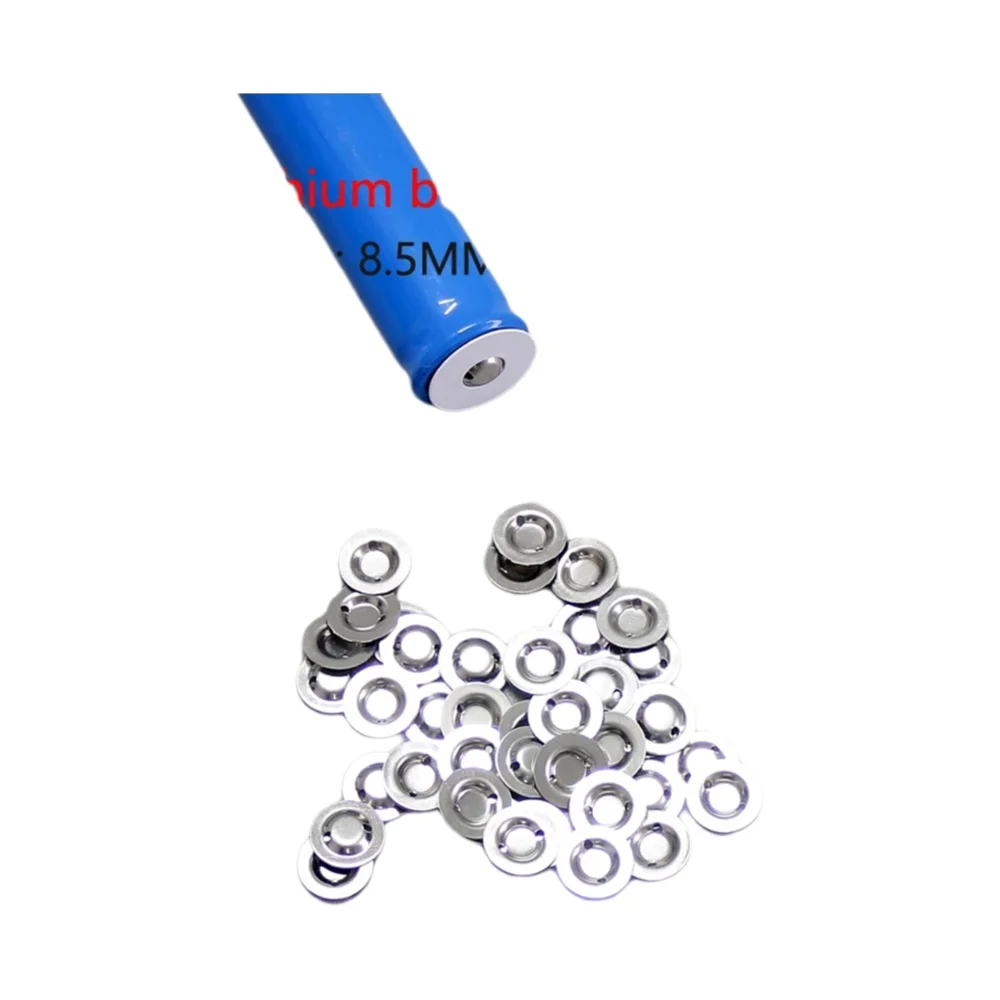 100 sztuk/partia 14500 bateria litowa chip cap może być spotted tip cap 14500 końcówki baterii bateria litowa akcesoria zatwierdzone — zdjęcie 2