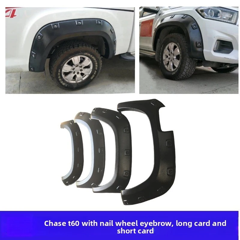 

High Quality Rivet Wide Body Flares With Concave Convex Screw Holes Front Rear Modified Parts T60 Offroad Picku