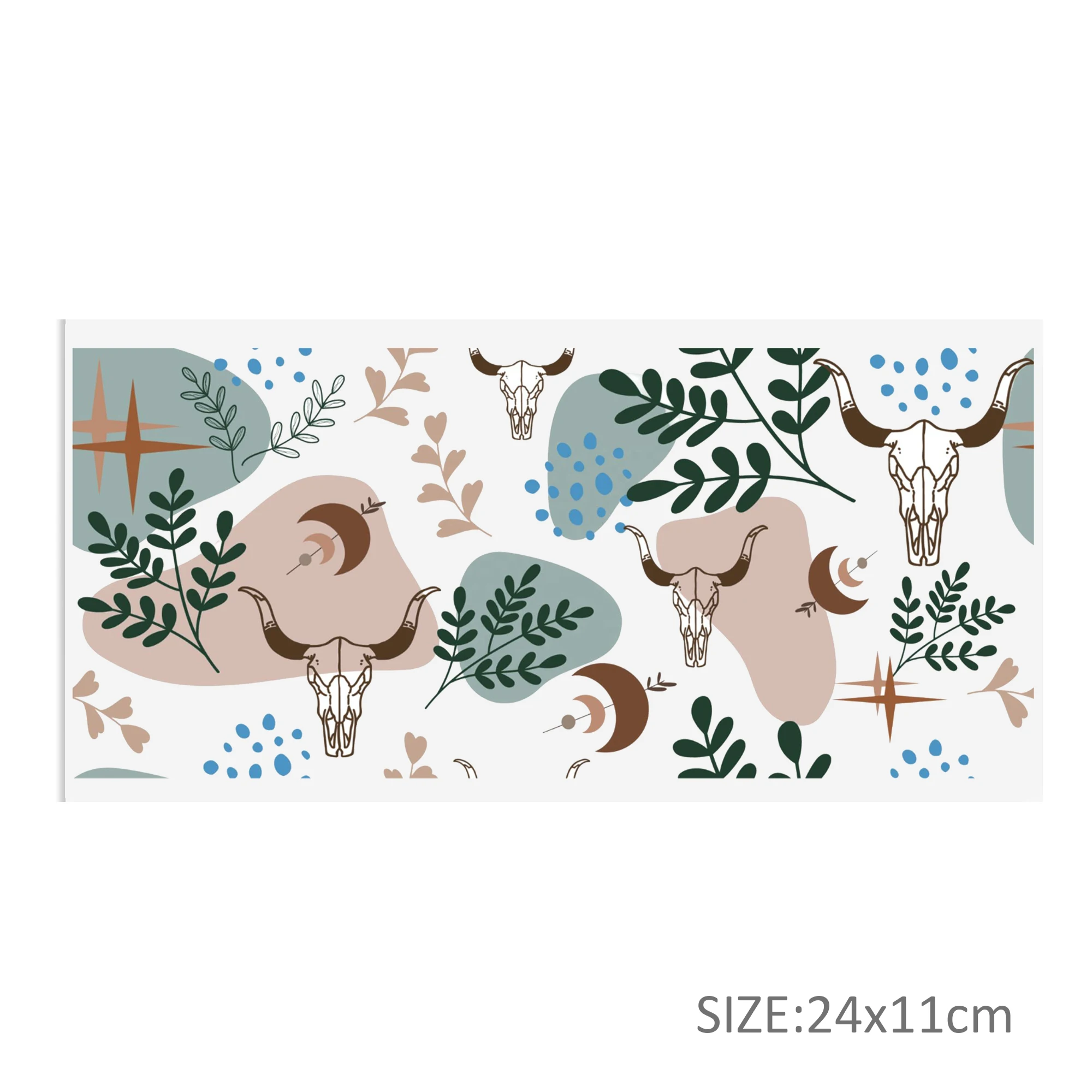 Leaves Cow 16oz Tumbler Templa - Sticker Label Template 评论和价格