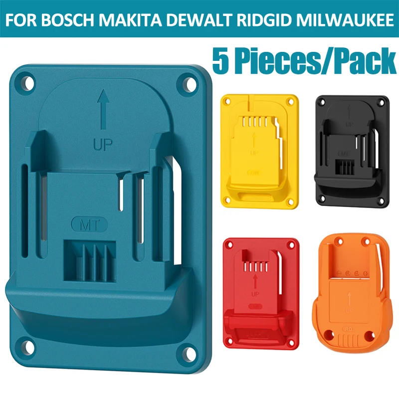 

Держатель для инструментов Dewalt/Milwaukee/Makita/Bosch/Ridgid/AEG 18V, настенный кронштейн для электроинструментов, держатель для электродрели