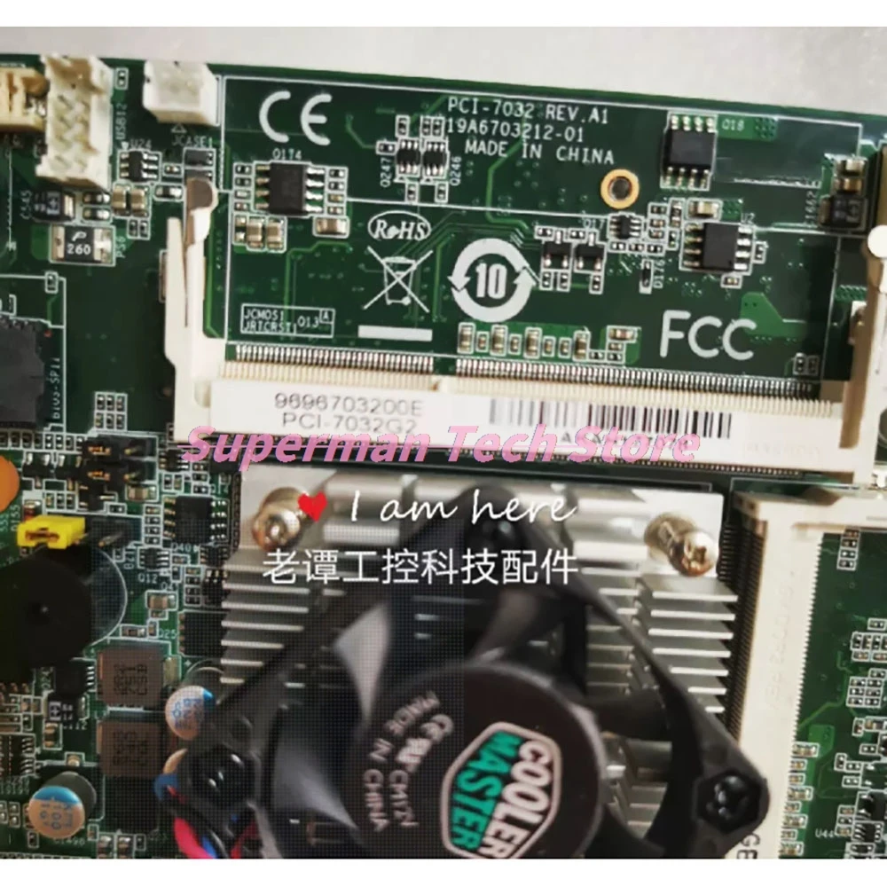 PCI-7032 REV.A1 PCI-7032G2 Dual Network Port Industrial Motherboard Device