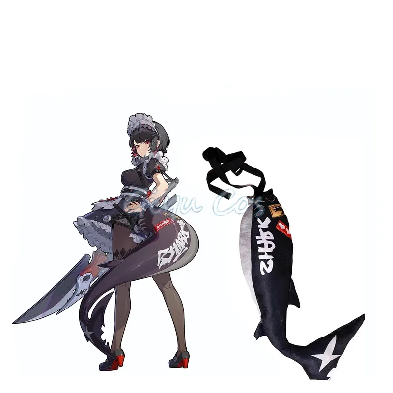 Zenless Zone Zero Ellen Joe Costume Cosplay Parrucca uniforme Anime Costumi per feste di Halloween Gioco per donne in maschera