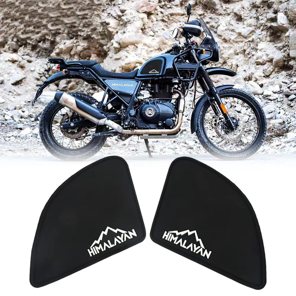 For Royal Enfield Himalayan 400 411 2016-2021 Motocycle Accessories Tank Pad Protector Sticker Non-slip Tank Pad Knee Pads