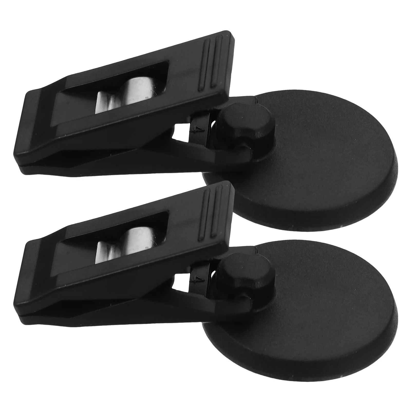 

2Pcs Transparent Ticket Holder Clip for Car and Home Use Avoid Fines and Missed Deliveries Ticket Folder Bill Clip