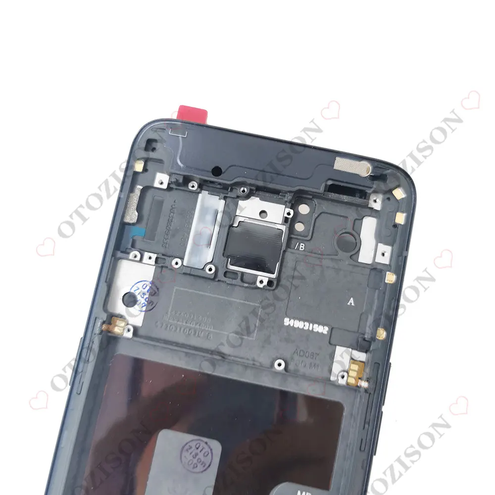 For OPPO Reno LCD With Frame PCAM00 PCAT00 CPH1917 Display Screen Touch Sensor Digitizer Assembly Replacement Reno LCD Parts