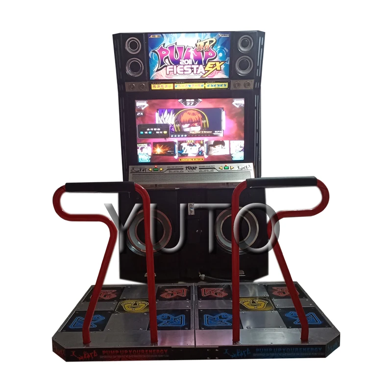 Pump It up 2011 Fiesta EX Arcade Dance Video Machine PIU Dancing Game Machine a la venta