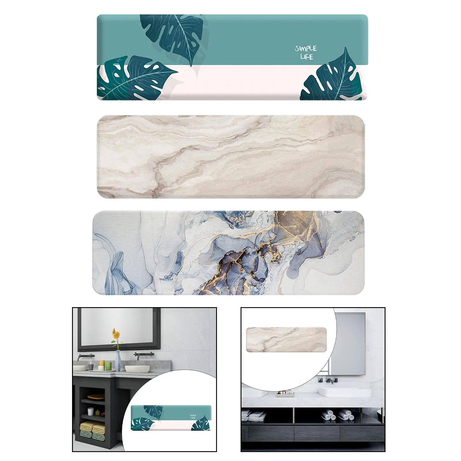 Soap Tray And Coaster Set for Bathroom And Kitchen