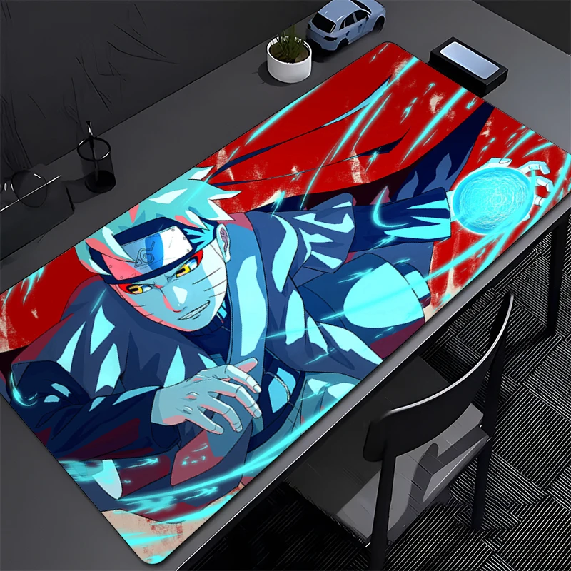 

NARUTO Uzumaki Naruto Mouse Pad Large Computer Office Game Table Mats Anti-slip Gaming Keyboard coaster Long Desk Pads Mousepad