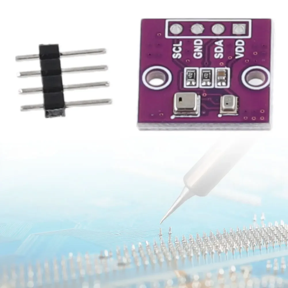 AHT20+BMP280 Temperature Humidity Pressure Module High Precision Temperature Humidity Atmospheric Pressure Sensor 2-5V