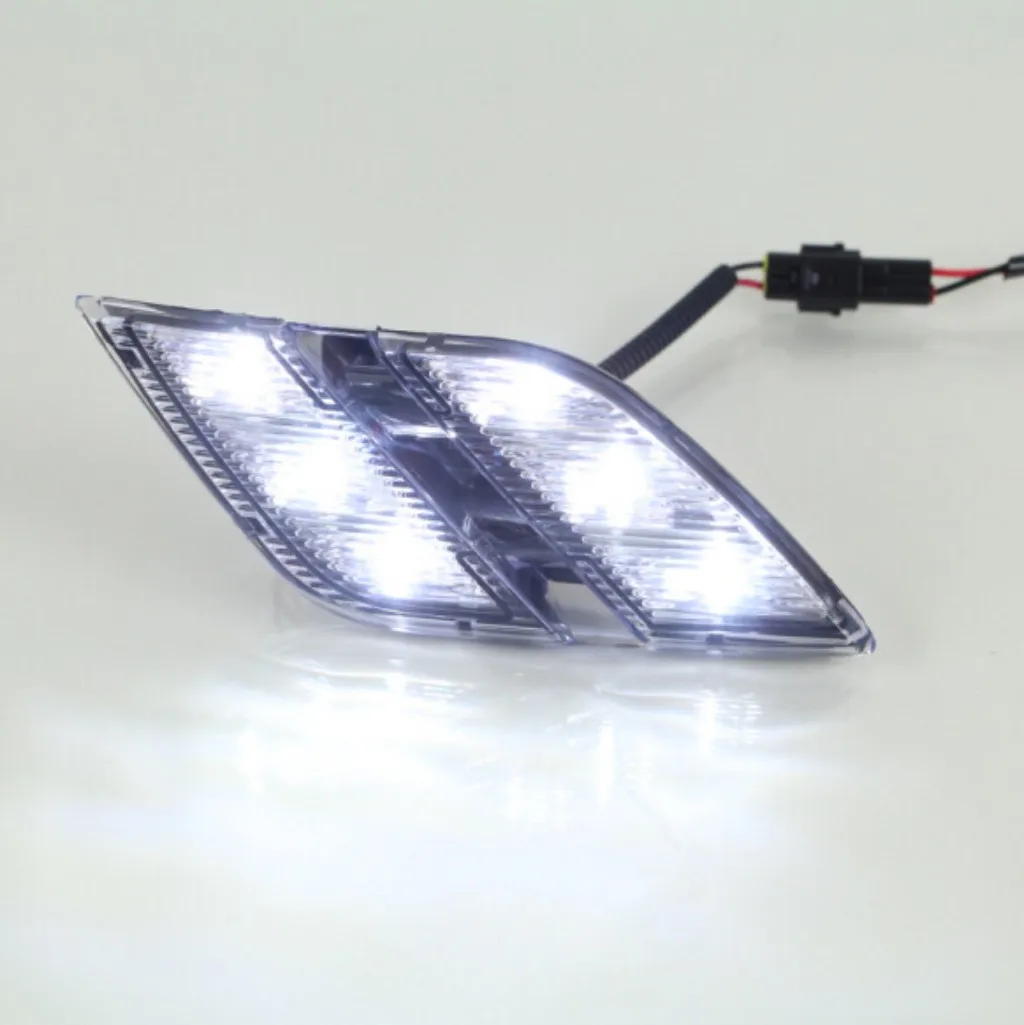 Picture 5: 1Pair Of LED light Daytime Running Light, Retrofit LED White light color DRL kit fog lamp Replacement For Peugeot 301 2014-2015