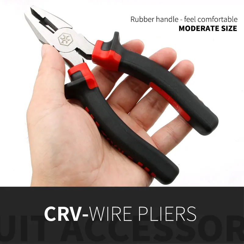 Industrial Grade Crv Wire Cutter Wire Plier 1Pcs Hardware Tools Hand Pliers Tiger Pliers 6/8 Inch