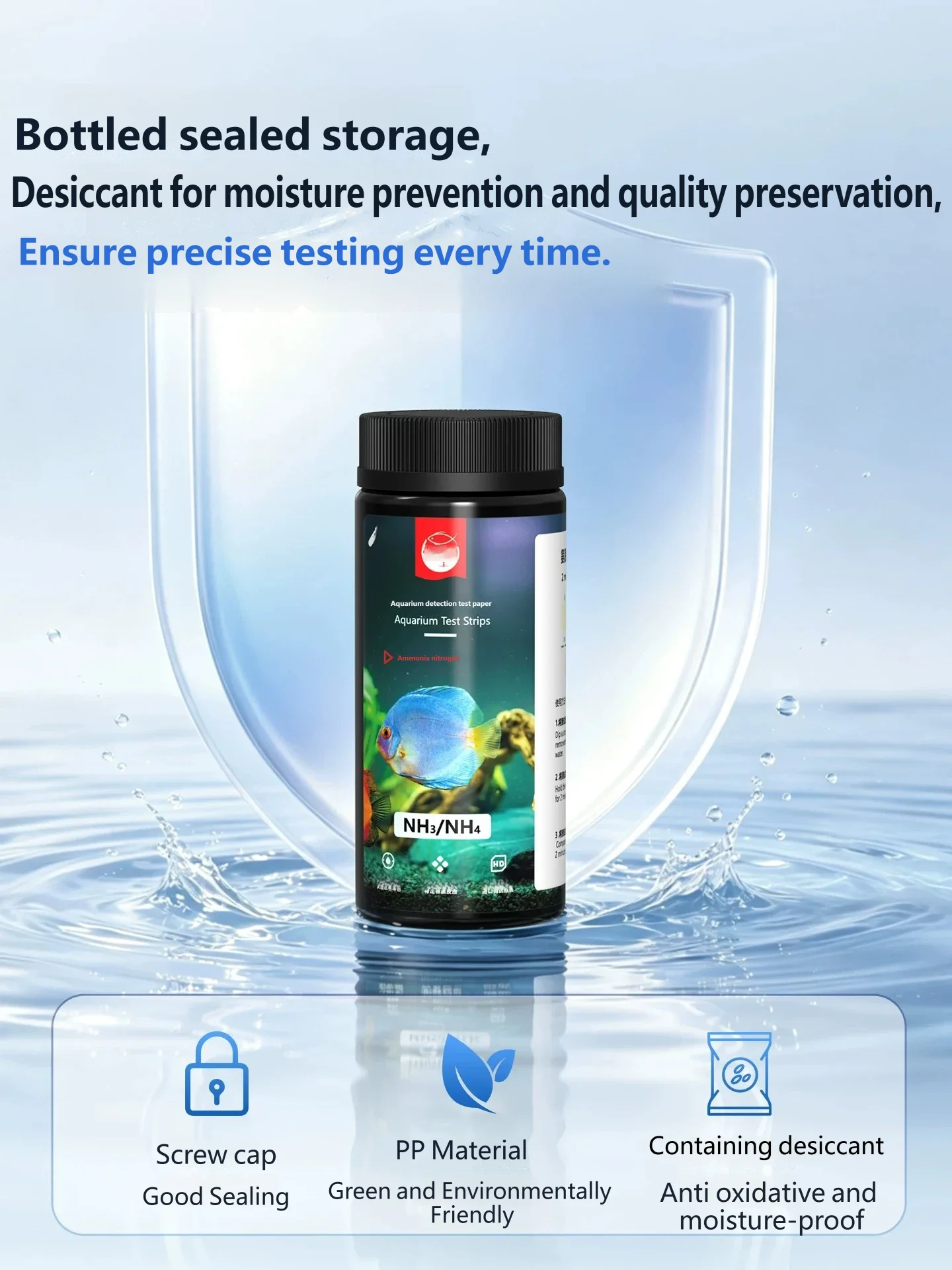 High Precision Rapid Ammonia N - Marine Aquarium Water Test Kit ulasan dan harga