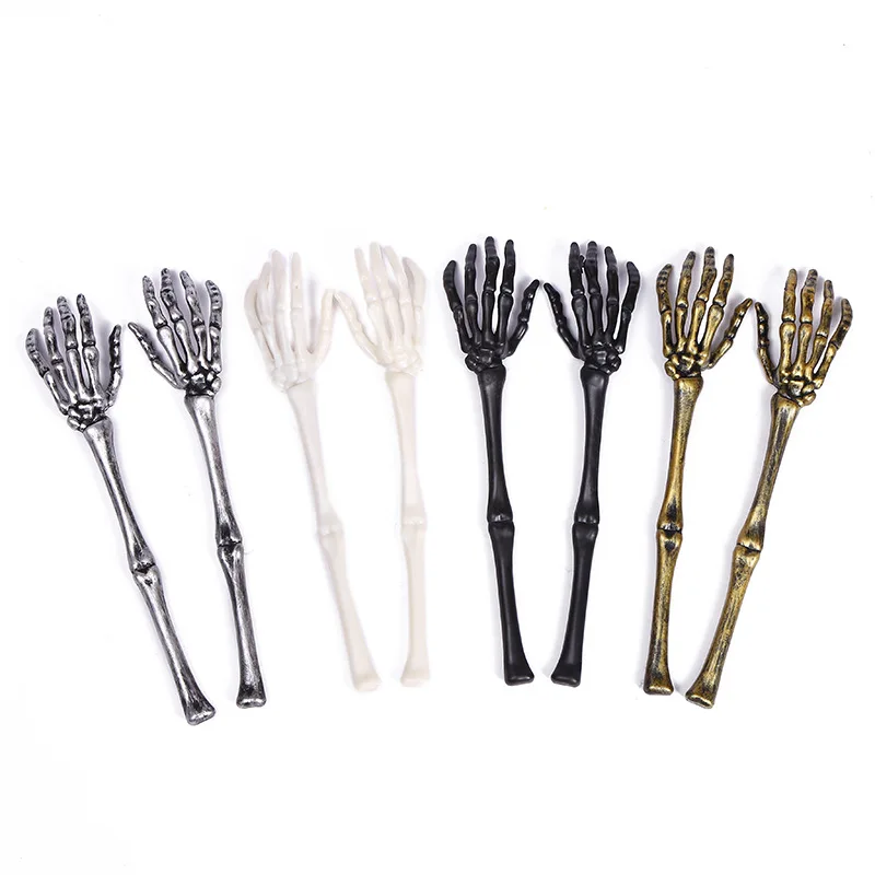 Skelet Handdecoratie Prachtige afwerking Faux Human Bone Arm Decoratie Props Eenvoudig ontwerp Halloween Skeleton Arm Props