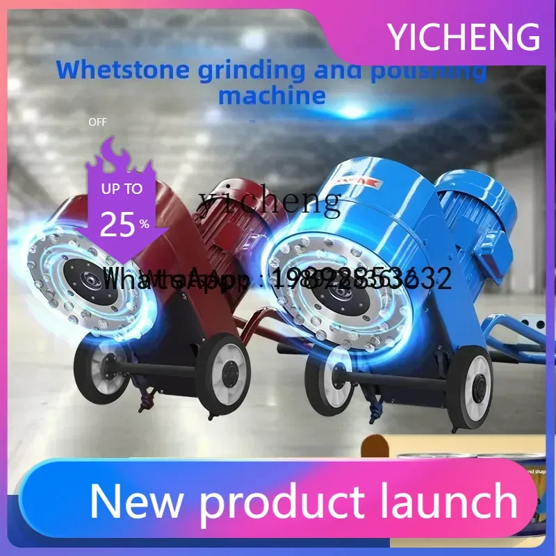 

X1 Terrao Machine Hand Push Electric Cement Concrete Polishing Grinder Pavement Floor Dust-free Grinder