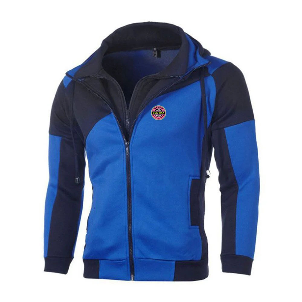 New Men's Sex Wax Mr Zogs Surf Jacket Patchwork Fashion Hooded Coat Outdoor Male Clothing Sports Zipper Hoodies view 4
