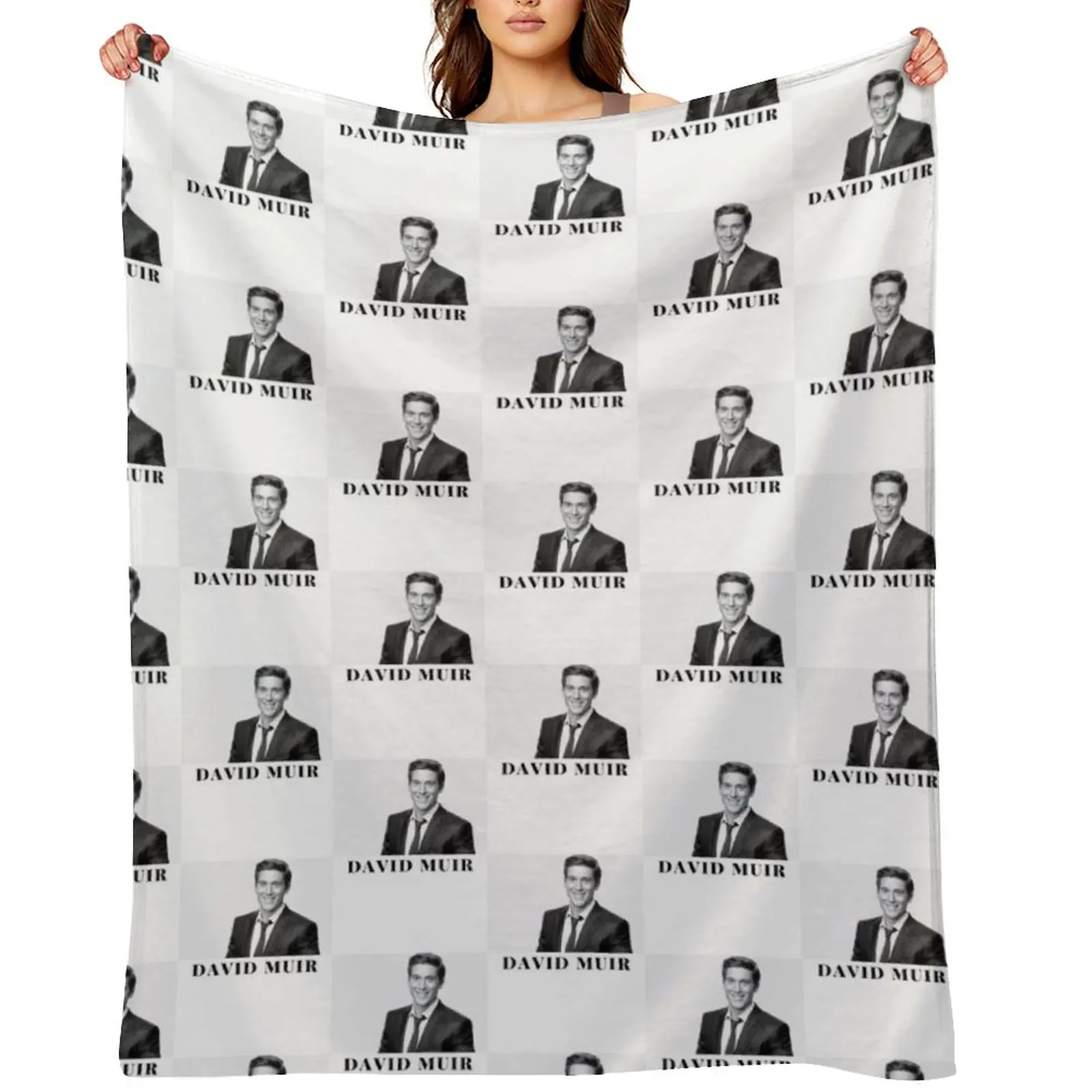 

David Muir Throw Blanket Fashion Sofas Decorative Beds christmas decoration Bed Fashionable Blankets