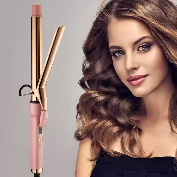 

Professional 1 Inch Ceramic Hair Curler Iron with PTC Heating for Heat Household Use Gorgeous Long-Lasting Styles Less Frizz