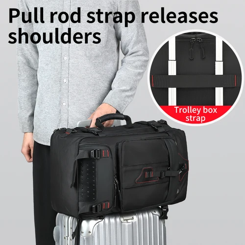 남성용 대용량 배낭, 야외 확장형 여행 탑승 배낭, 여행용 대형 80 리터 수하물 가방, 신제품 