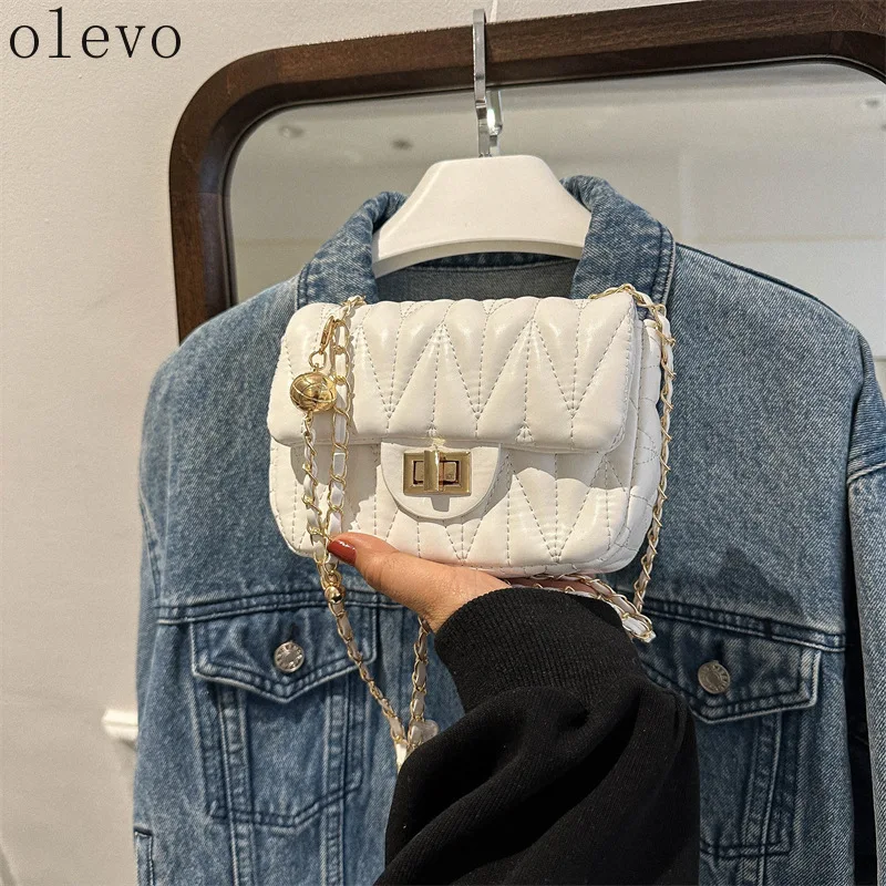 

Маленький квадратный кошелек, женская однотонная сумка через плечо, женская сумка через плечо, модная сумка через плечо с металлическим ремешком-цепочкой, шикарный плиссированный дизайн