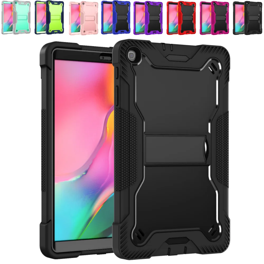 Heavy Duty Stand Case for Samsung Galaxy Tab A 8.0 T290 A 8.4 T307 A7 10.4 T500 A 10.1 SM-T510 Shockproof Cover with Kickstand