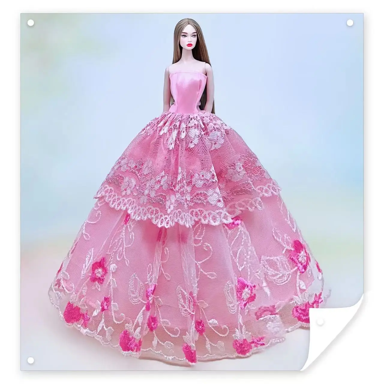 Fall für barbie puppe kleidung Prinzessin kleid