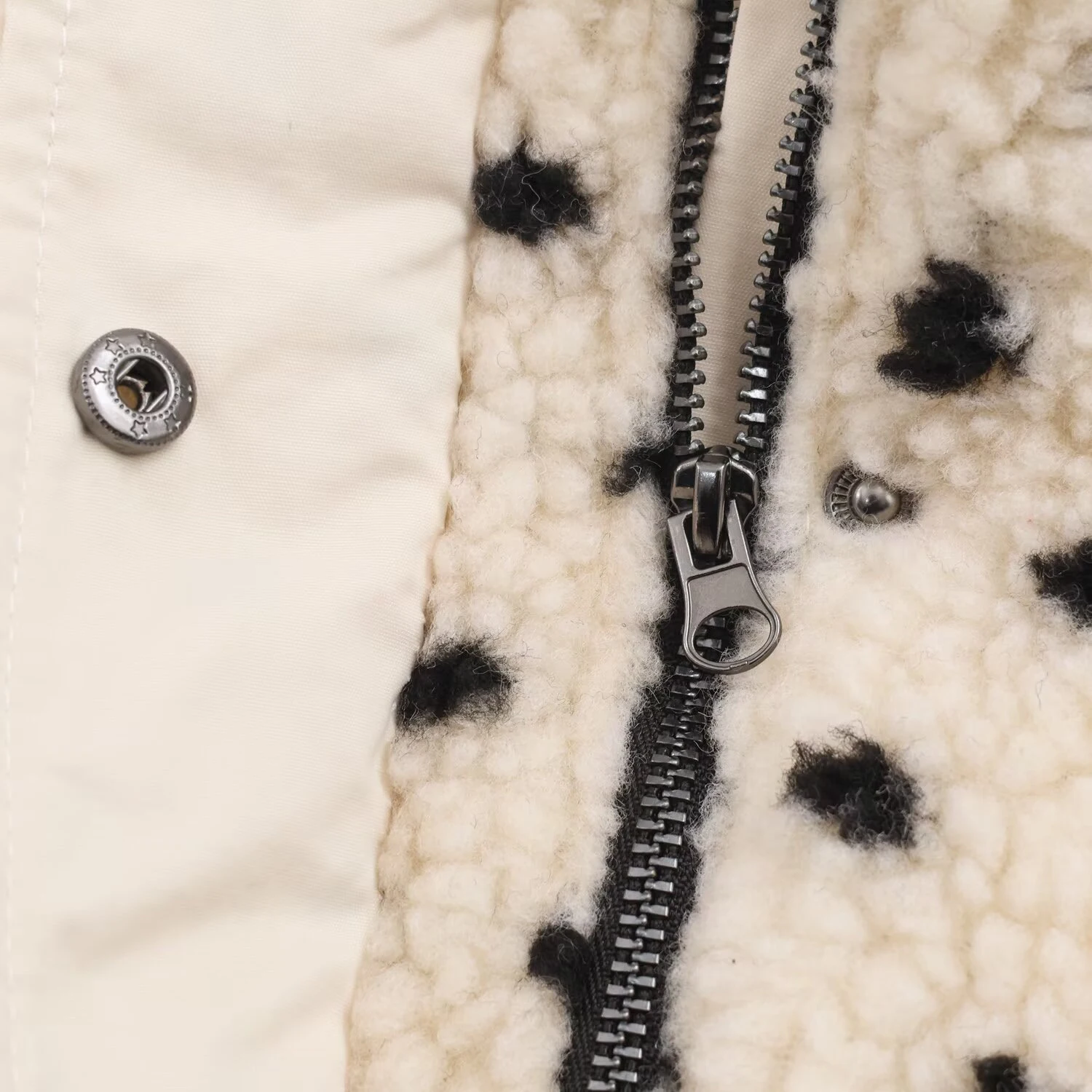 DEEABAE شتاء جديد الملابس النسائية البولكا نقطة نمط الرباط الخصر cinching الوقوف طوق جاكيت من الصوف سترة قطن #3