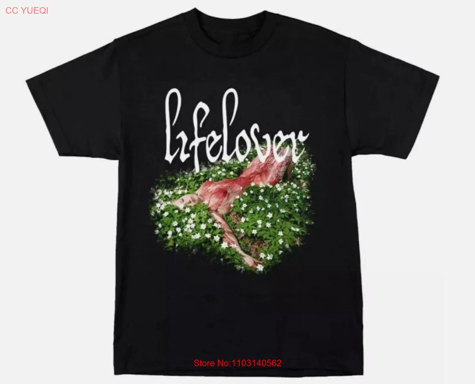 Vtg Lebensretter-Pulver-Bezug Baumwolle schwarz Unisex-Shirt in voller Größe