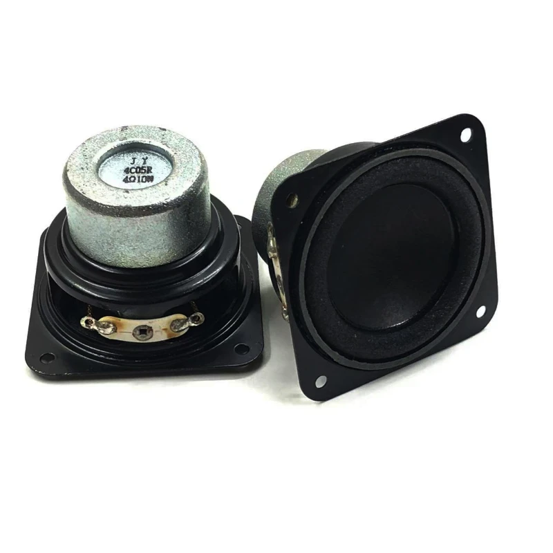 SOTAMIA 2 шт. 1,75-дюймовый полнодиапазонный басовый динамик 4 Ом 10 Вт пенопластовый край длинный ход звук мощность громкоговоритель DIY Bluetooth динамик
