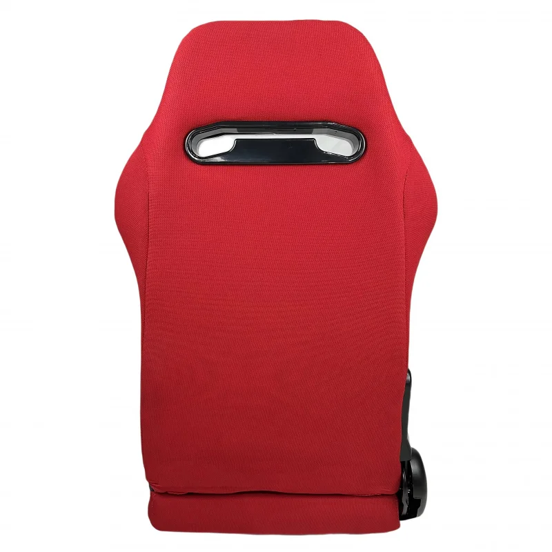 Suitable for Customized Color RED Suede Car Vehicle Gaming Station Adjustable Sim Bucket Racing Seats - view 5
