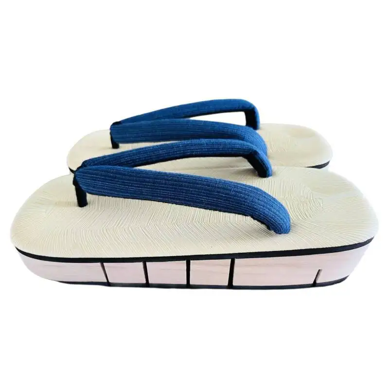 Sandalias japonesas de madera Geta, zuecos para hombre, zapatillas de madera diarias, parte superior suave, Cosplay, Kimono Yukata, zapatos, disfraces de Cosplay