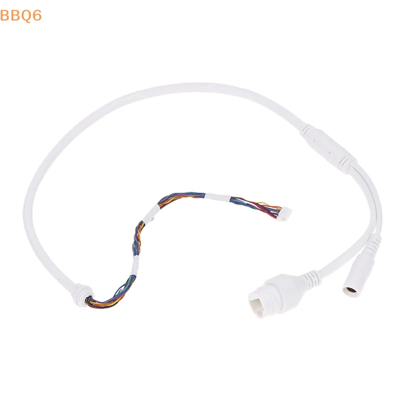 *1Pcs Tail Cable Ethernet Lan Cable PoE Network Cable 10 Pin 10 Core For IP Camera
