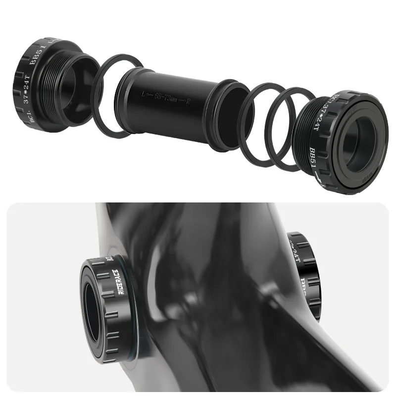 Juego ejes pedalier sellados para bicicleta de montaña adulto - imagen 5