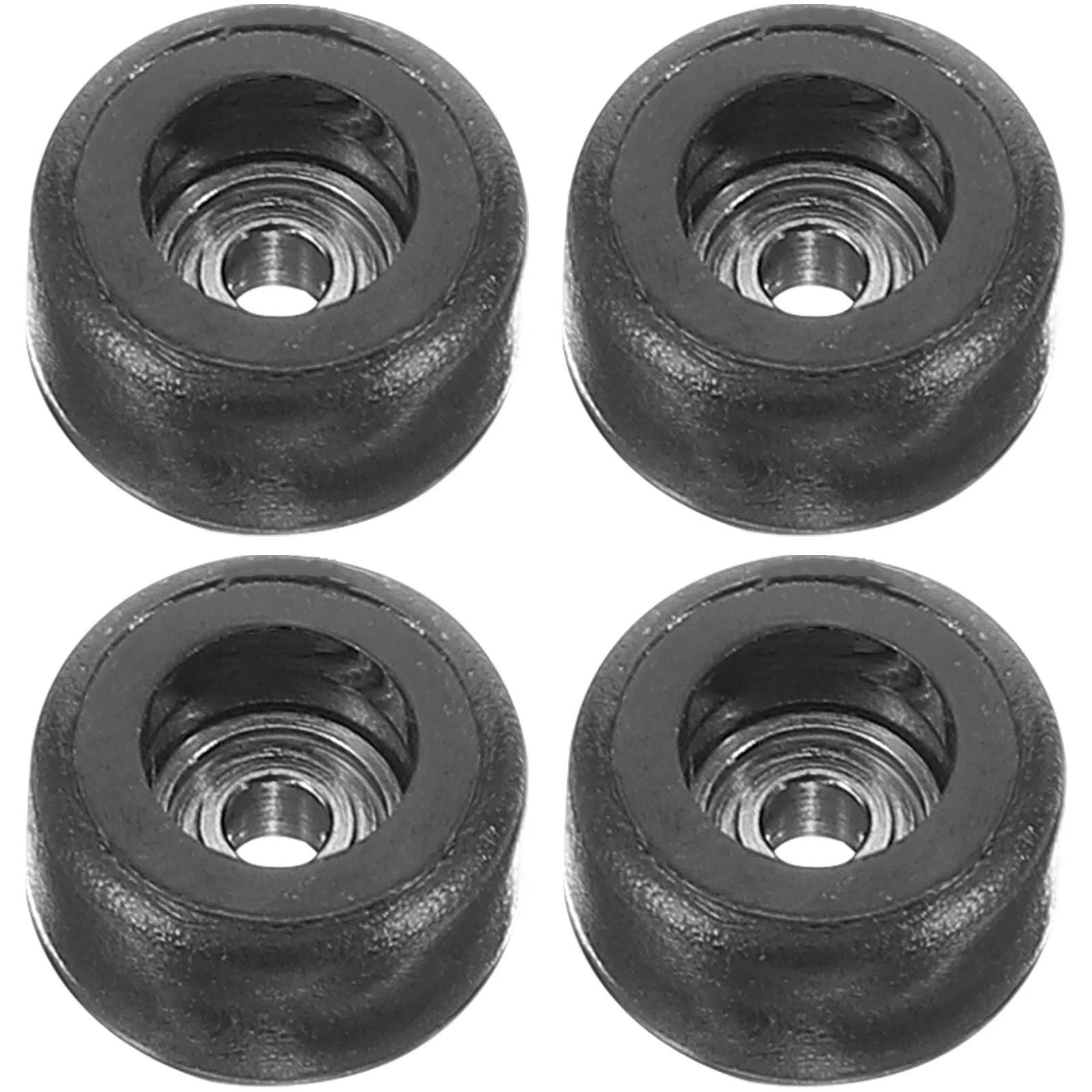 4Pcs Finger Skate Roller Cool Stainless Steel and Plastic Handmade Mini Sports Game for Kids Stress Relief Portable Desk