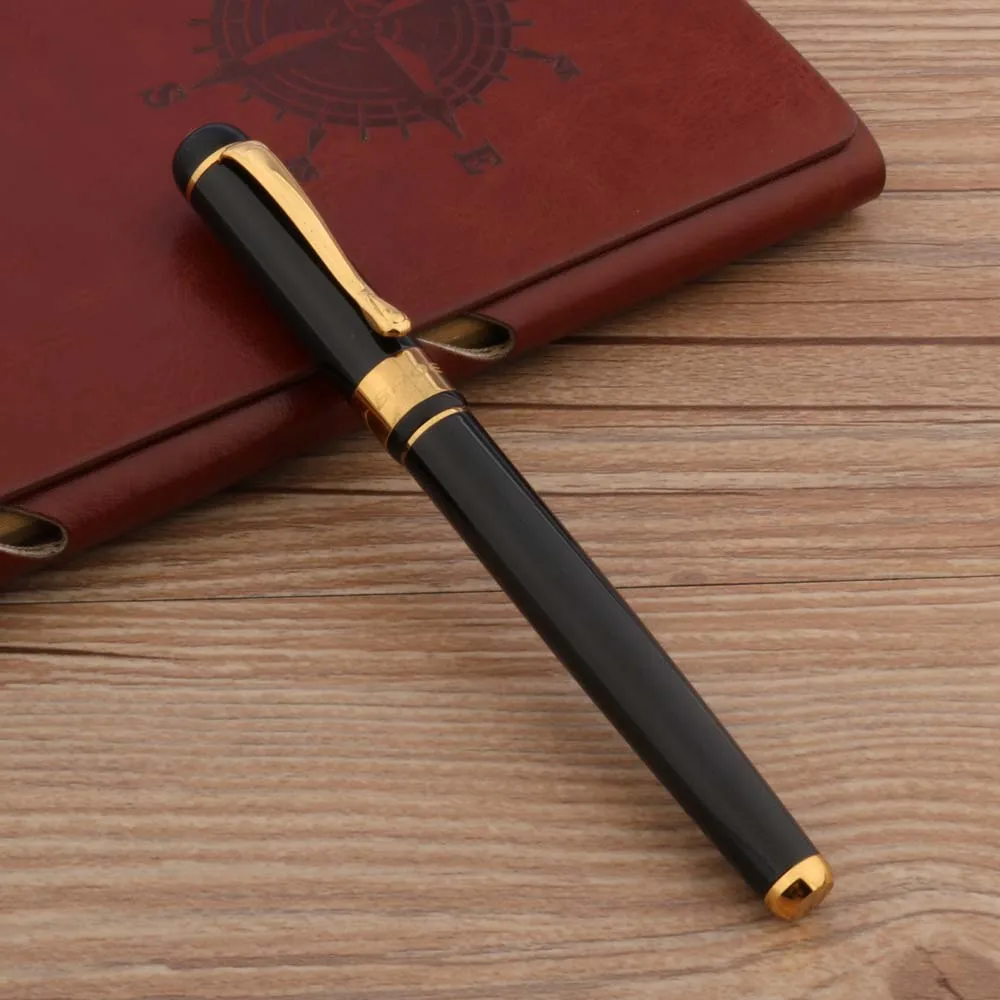 luxury Baoer 500 Fountain Pen Metal pen Medium Nib Stationery Student Office school supplies ink pens