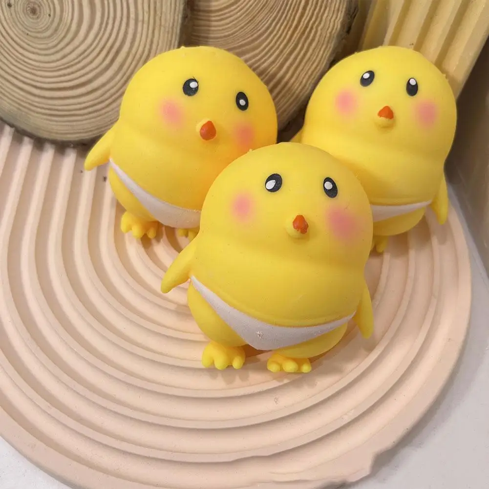 Squeeze Animal Toy Chicken Sensory Fidget Toy comodo Stress spremere regali lavabili per bambini animali sensoriali Cartoon D3f7