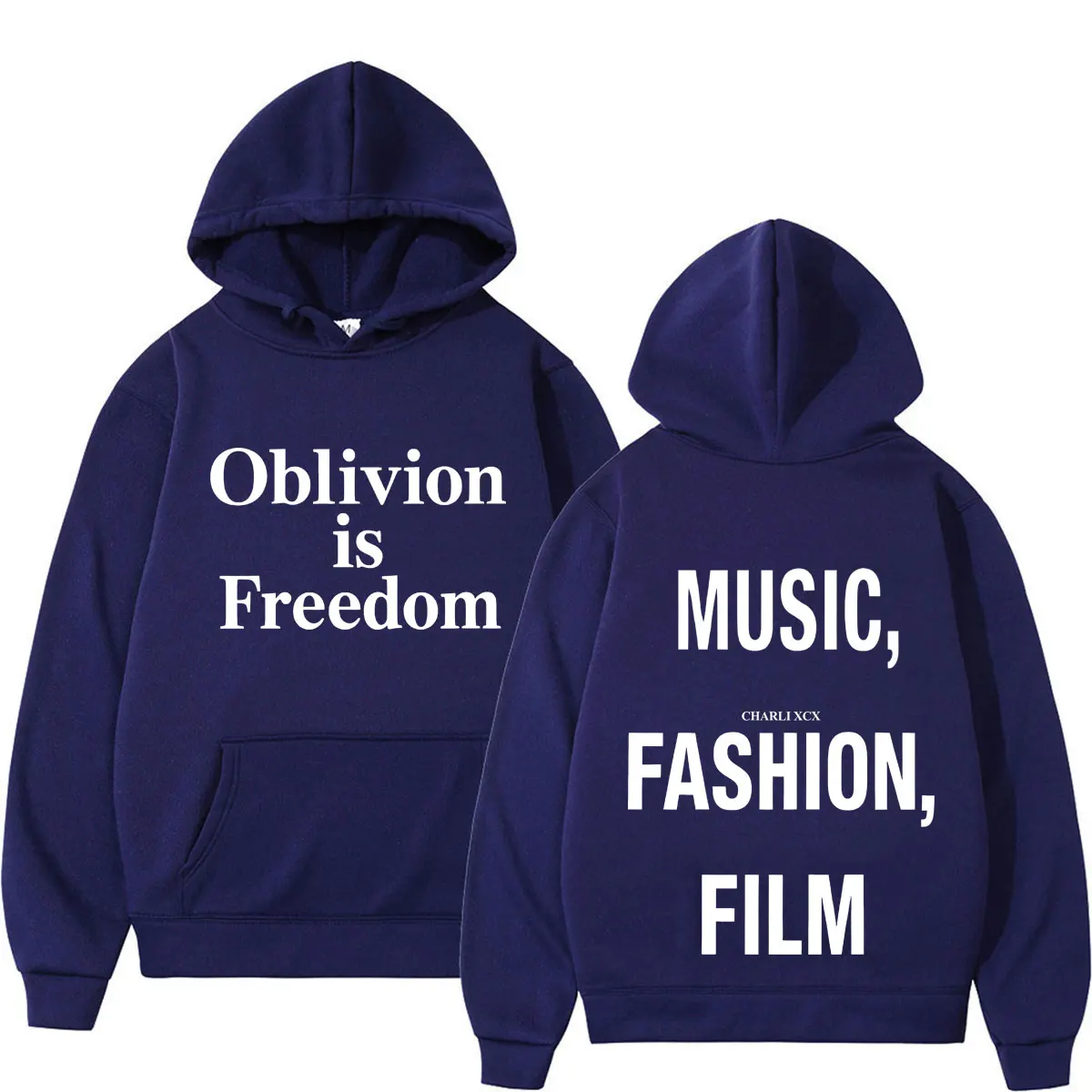 CHARLI XCX  Album Music, Fashion, Film Tour 2026 Print Hoodie Men Women Fashion Pullover Casual Hip-hop Sweatshirt Fan Gifts