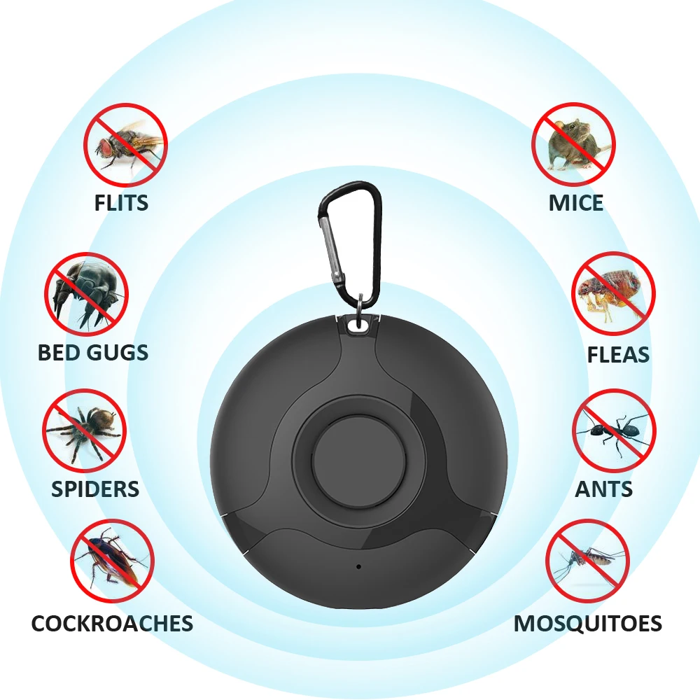 Repelente de insectos para viajes al aire libre, decoración, Control ultrasónico, rechazo de plagas, mata mosquitos para cocina, hogar, barbacoa, accesorios Campi