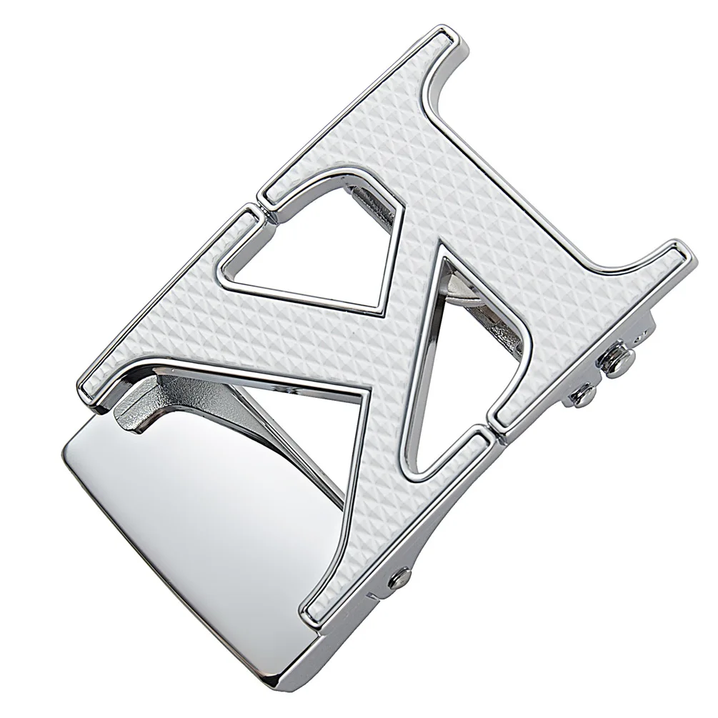 Men's Designer Style Automatic Belt Buckle 3.5 Cm Suitable for Groove Belt Letter Engraving