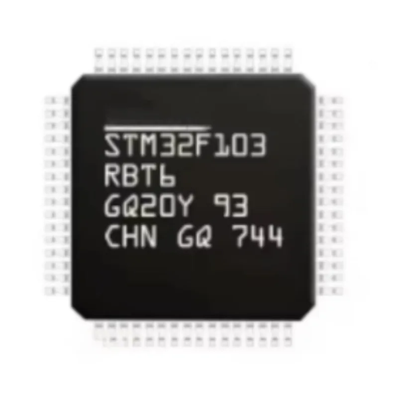 100PCS STM32F103RBT6 CORTEX M3 128K LQFP64 New Original